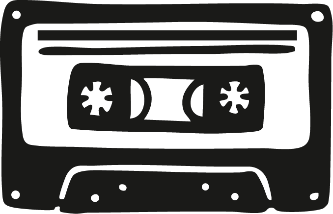 Illustration einer Kassette